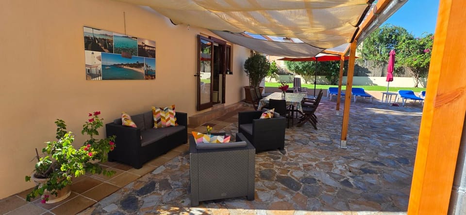 Patio, Garden, Balcony/Terrace, Seating area, Garden view, sunbed