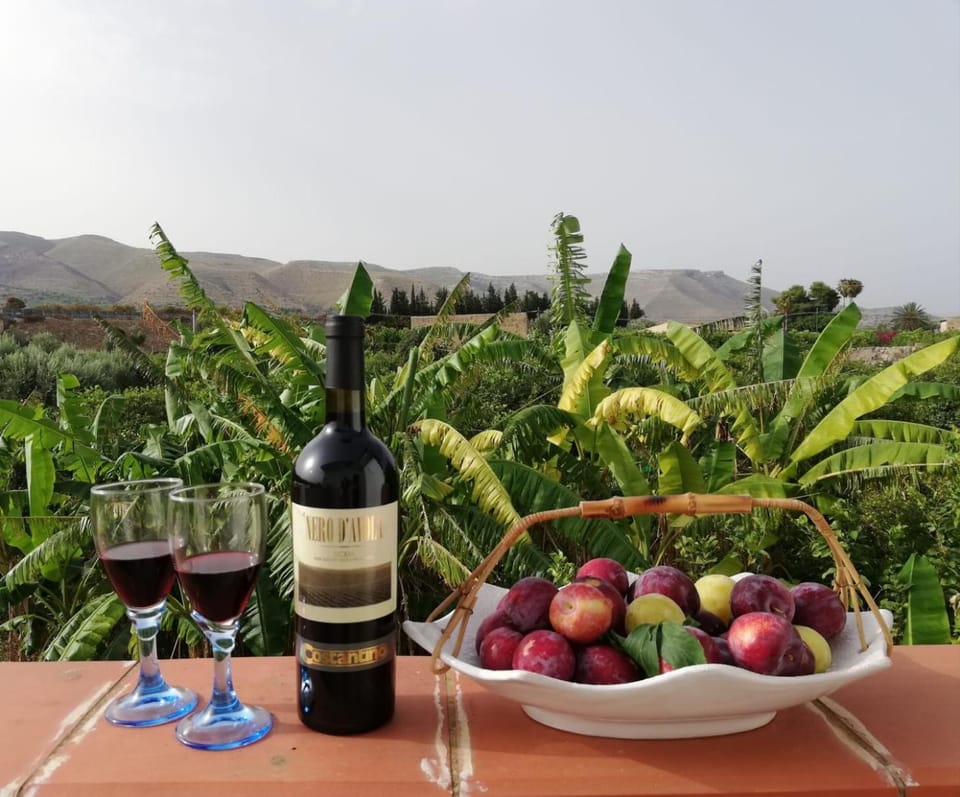 The Great Garden with pool, parking & wifi House in Avola
