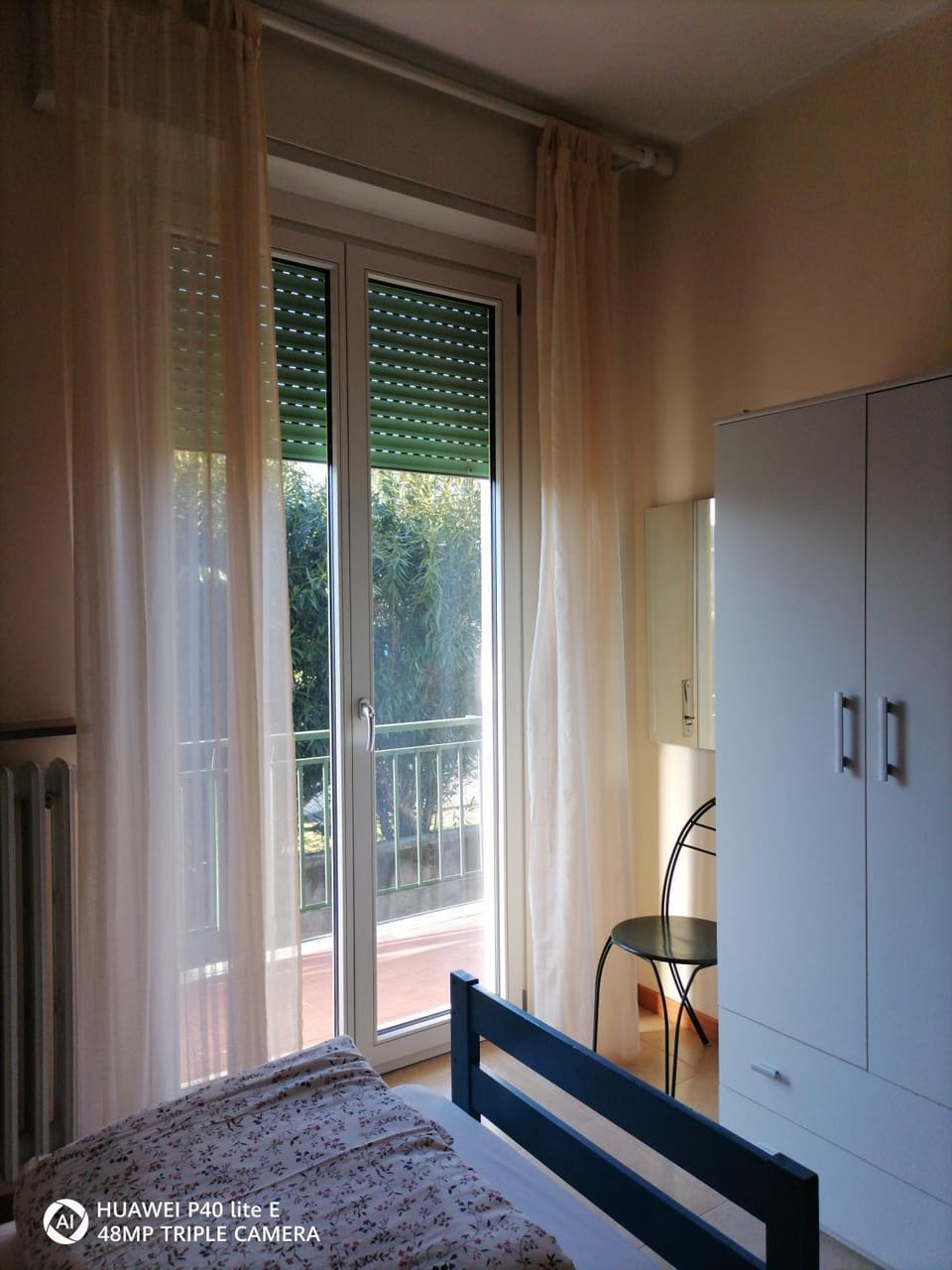 View (from property/room), Bedroom, older children, Inner courtyard view