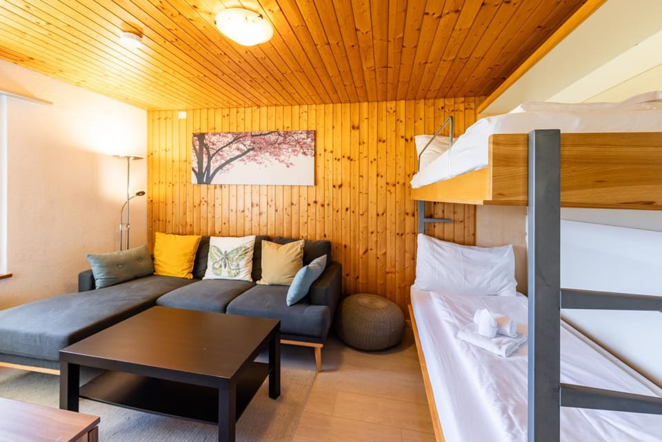 Living room, bunk bed