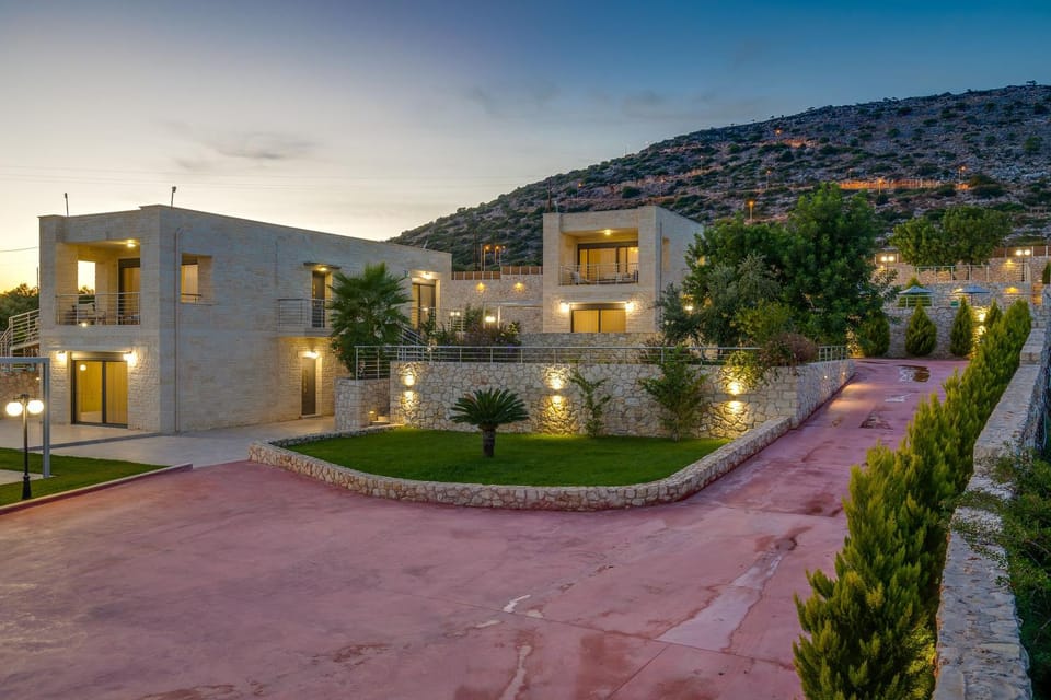 Property building, Night, Natural landscape