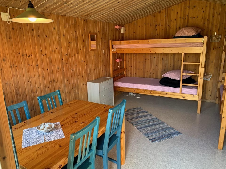 Dining area, bunk bed