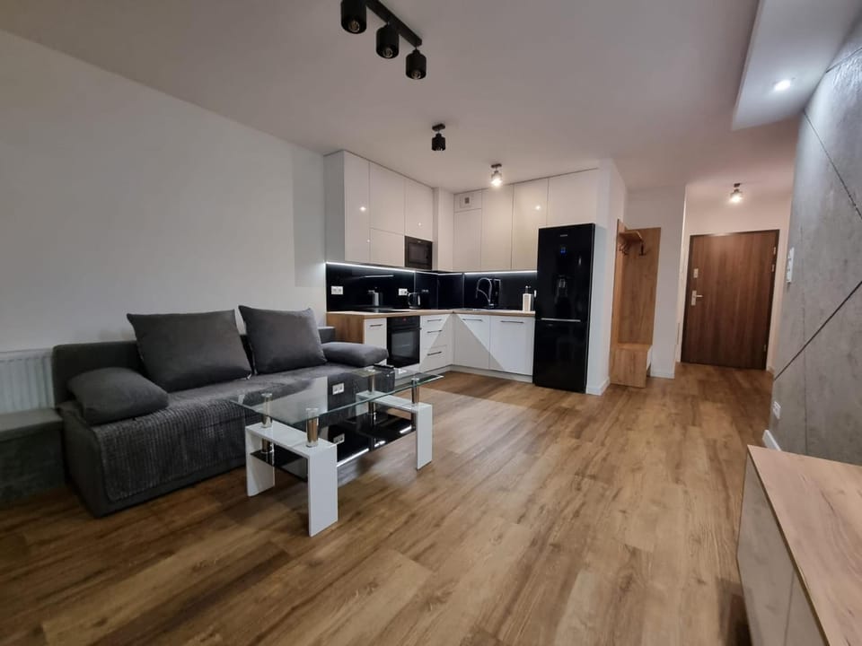 DeLux Nowoczesny Apartament z osobną sypialnią - Klimatyzacja - Parking w cenie - Taras z pięknym widokiem Apartment in Poland