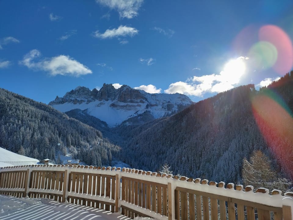 Natural landscape, Winter, Mountain view
