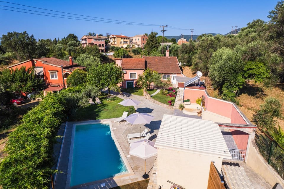 Property building, Pool view, Swimming pool
