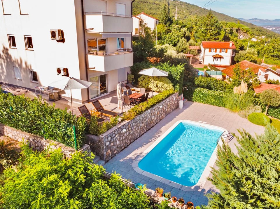 Bird's eye view, Pool view, Swimming pool