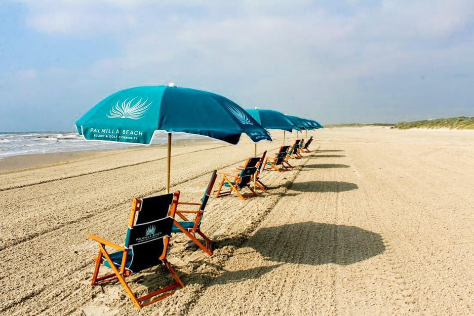Sleek Beach at Palmilla Beach House in Port Aransas