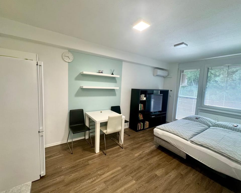 Living room, air conditioner