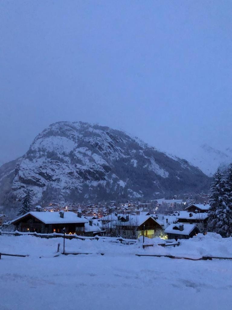 Winter, Mountain view