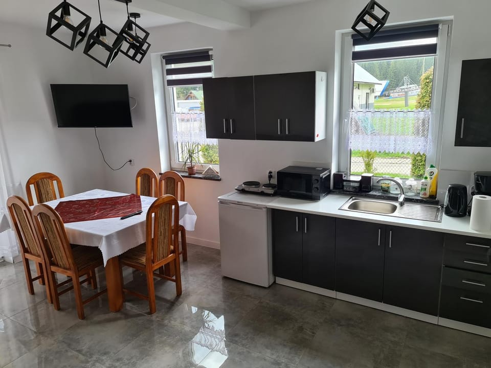 Kitchen or kitchenette, Dining area