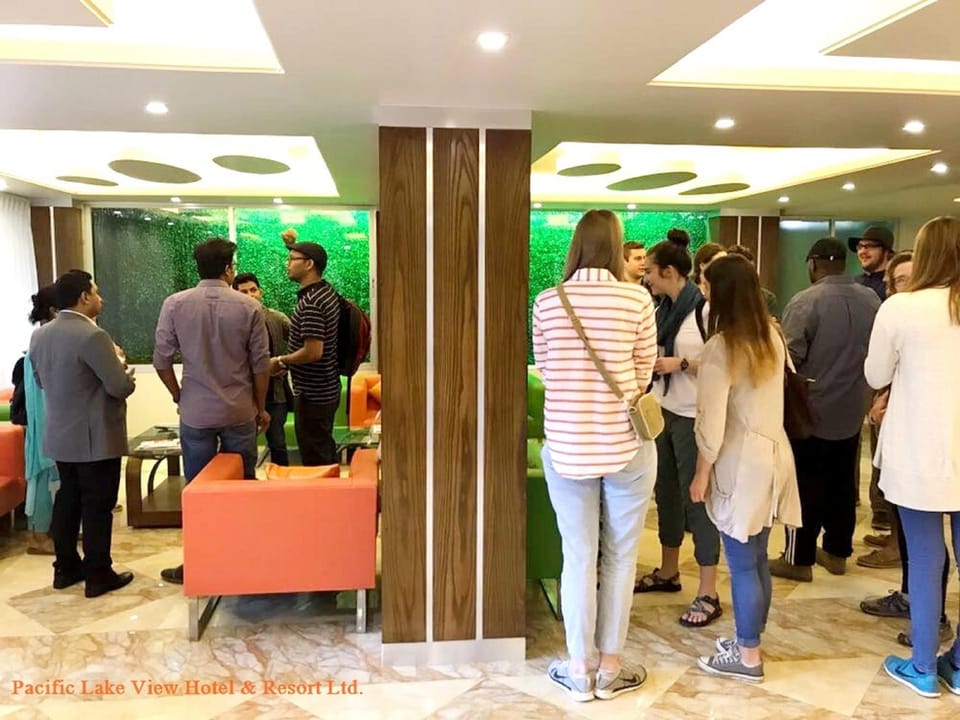 group of guests, Family