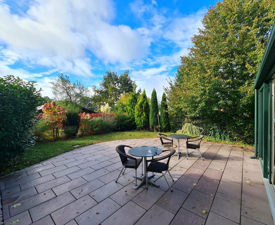 Patio, Garden, Garden view