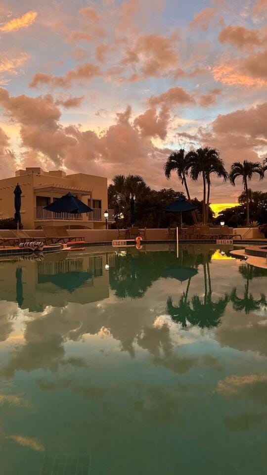 Day, Natural landscape, Swimming pool, Sunrise, Sunset