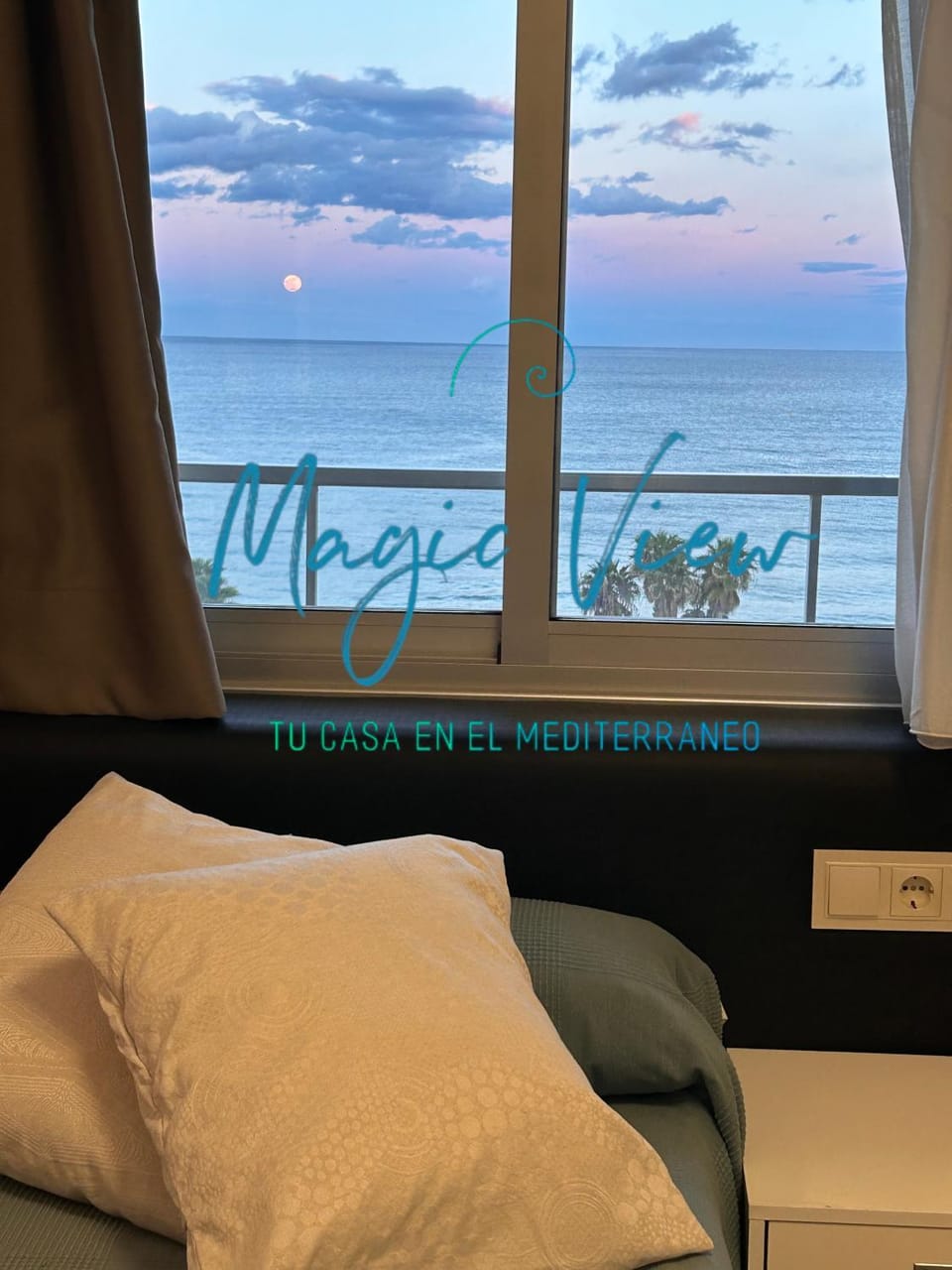Bed, Beach, Sea view, Sea view, Sunrise