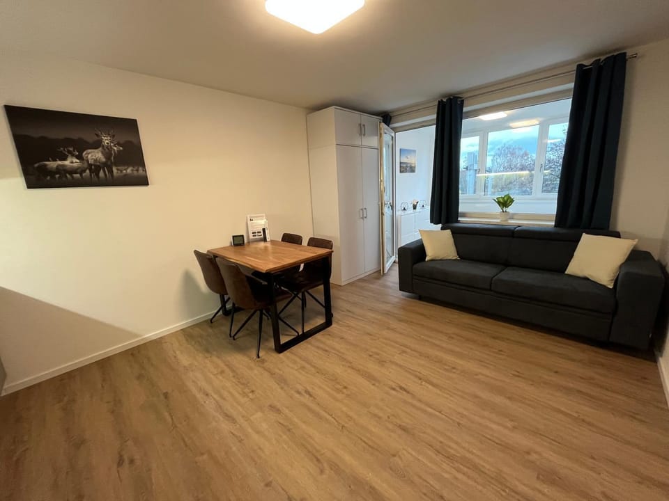 Living room, Seating area, Dining area