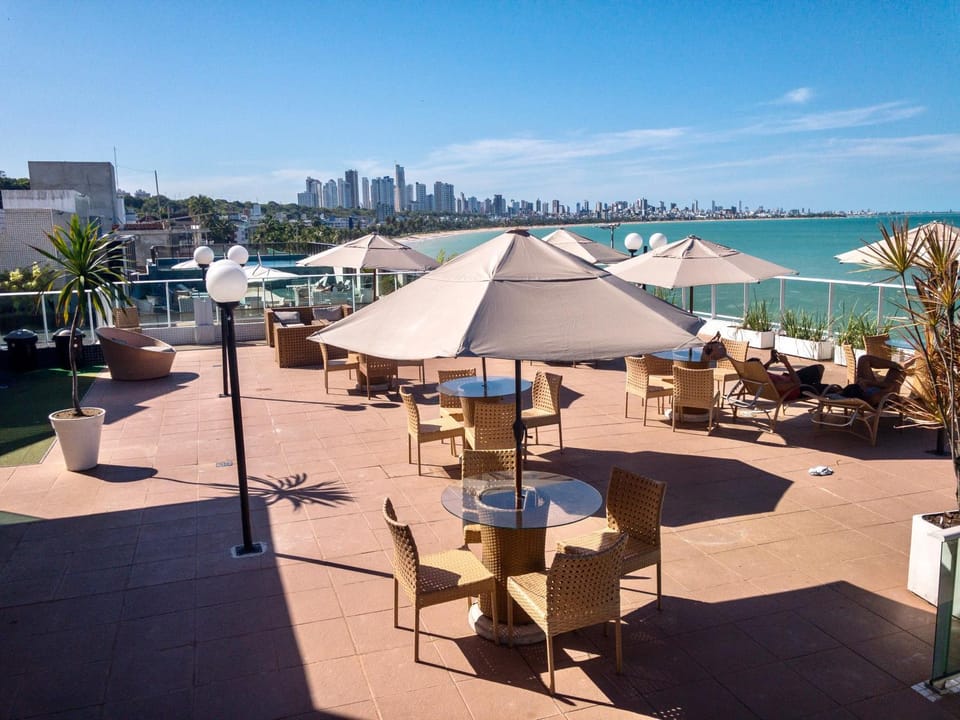 Beach, City view
