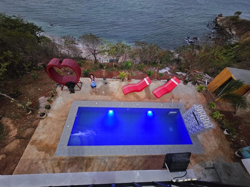 Natural landscape, Beach, Pool view, Sea view, Swimming pool, sunbed
