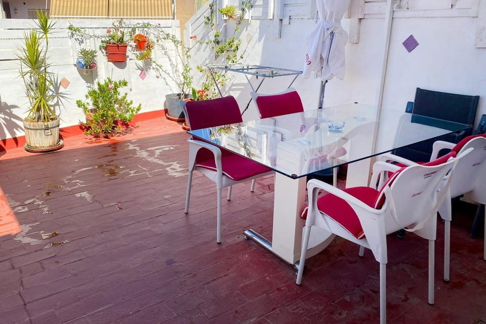 Central Attic Apt Sleeps 4 with Patio Apartment in Almuñécar
