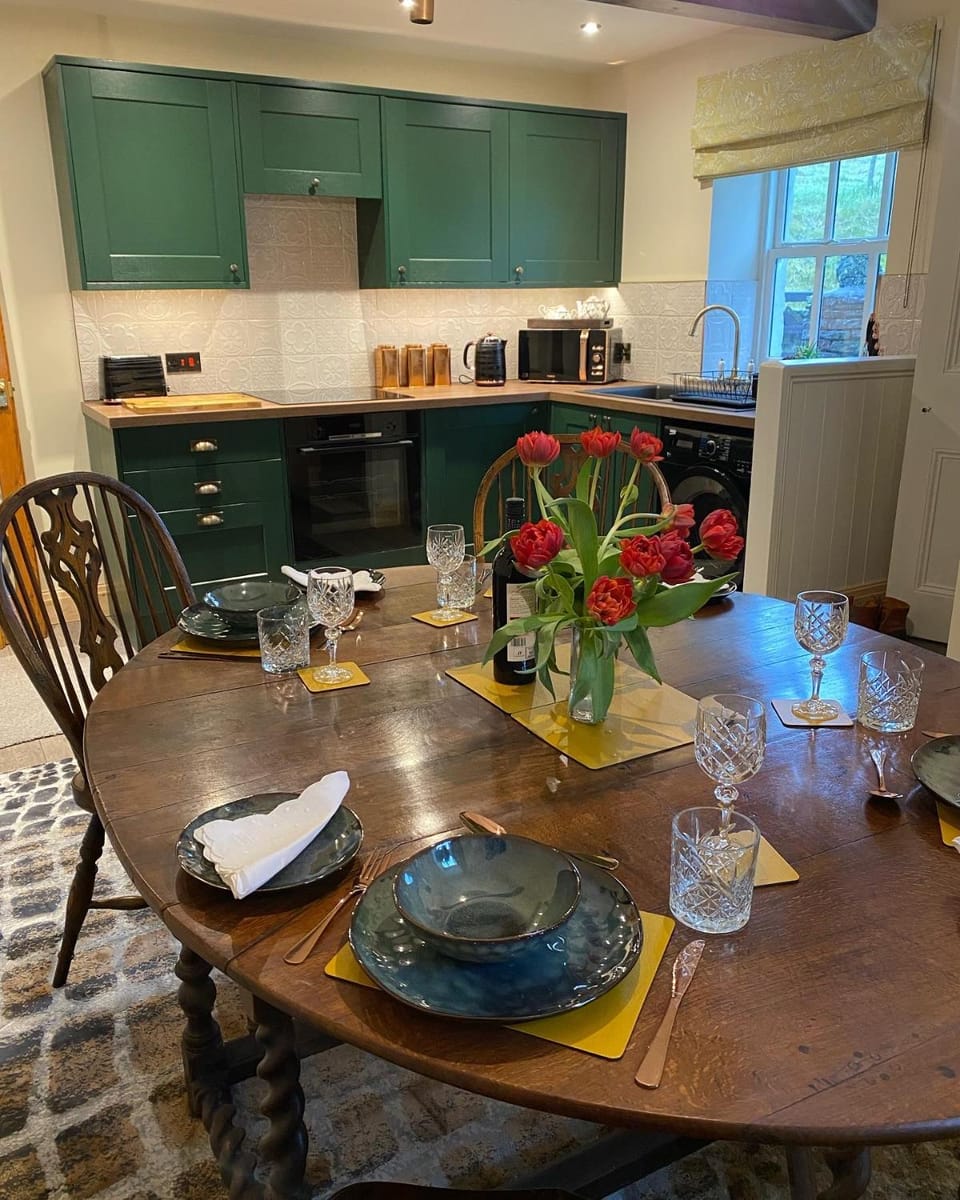 Dining area, kitchen, kitchen