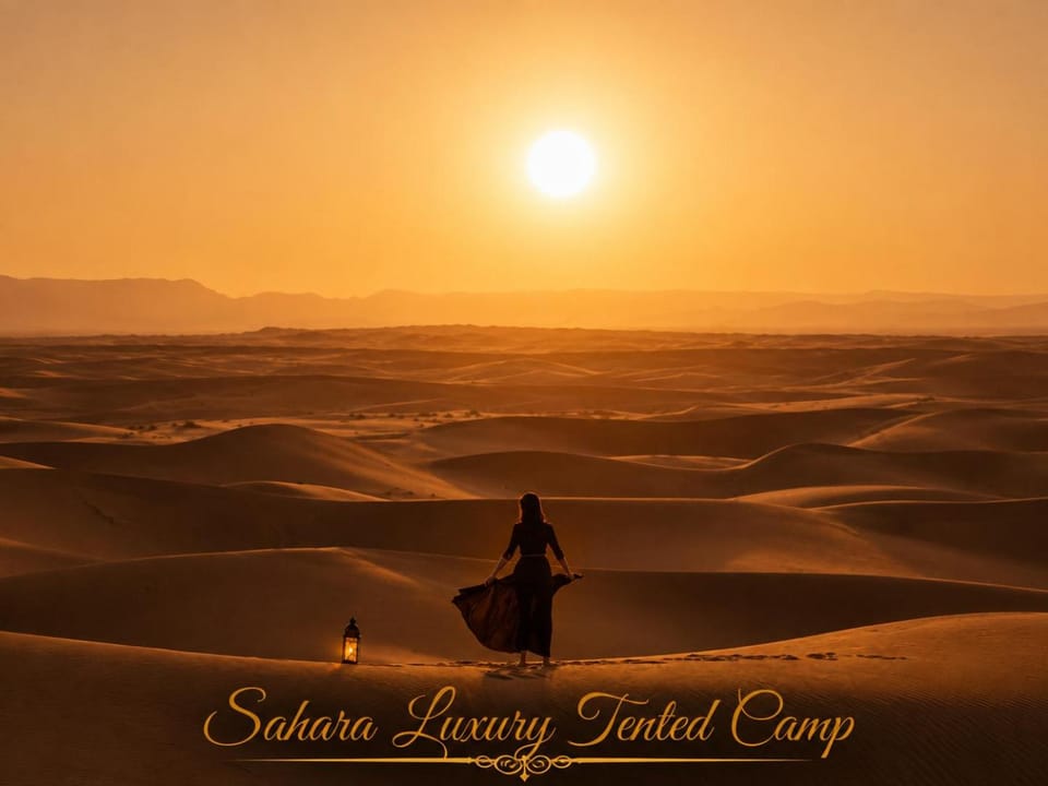 Sahara Luxury Tented Camp Luxury tent in Morocco