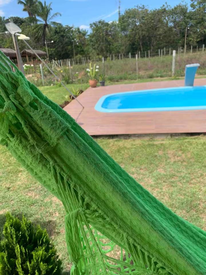 Casa às margens do Rio Caraíva, área verde Vacation rental in State of Bahia
