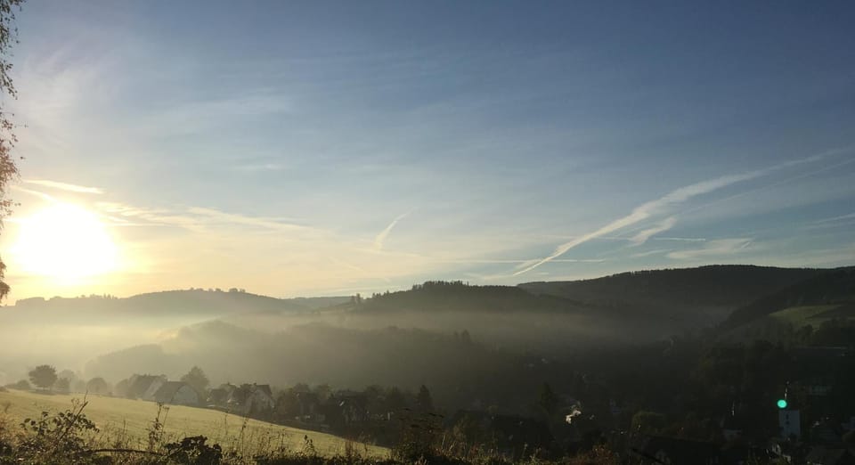Day, Natural landscape, Mountain view, Sunrise