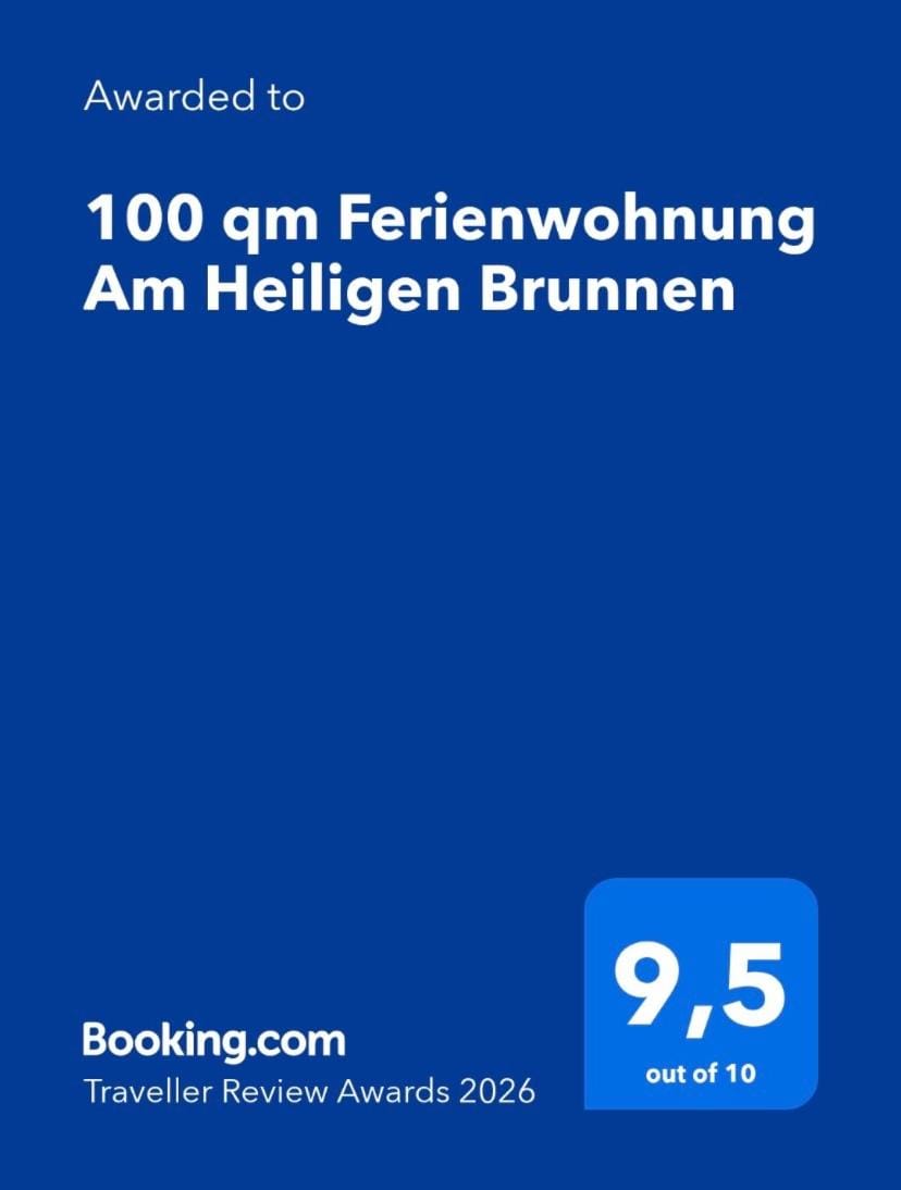 100 qm Ferienwohnung Am Heiligen Brunnen Apartment in Quedlinburg