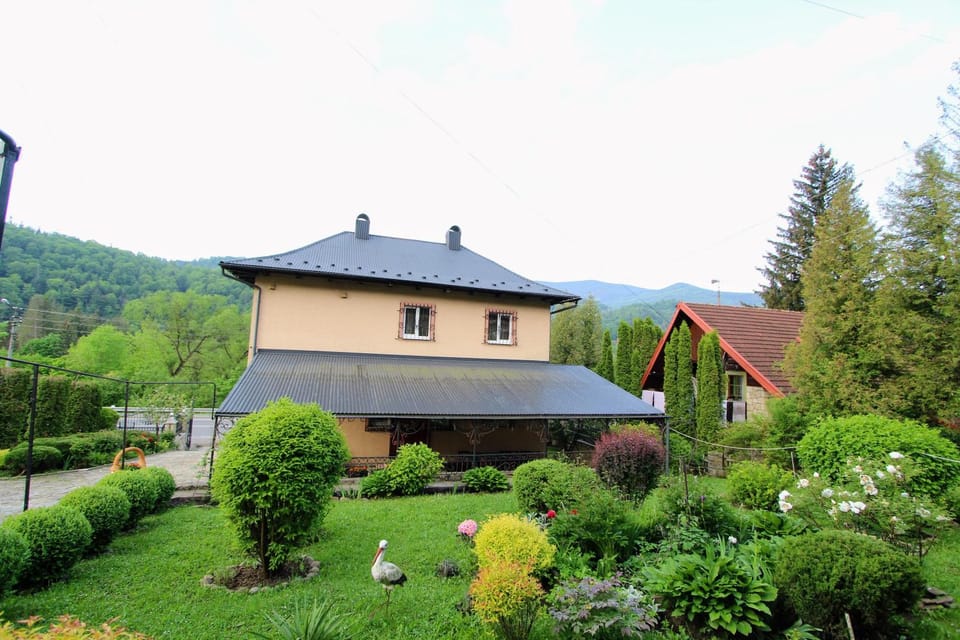 Property building, Natural landscape, Mountain view