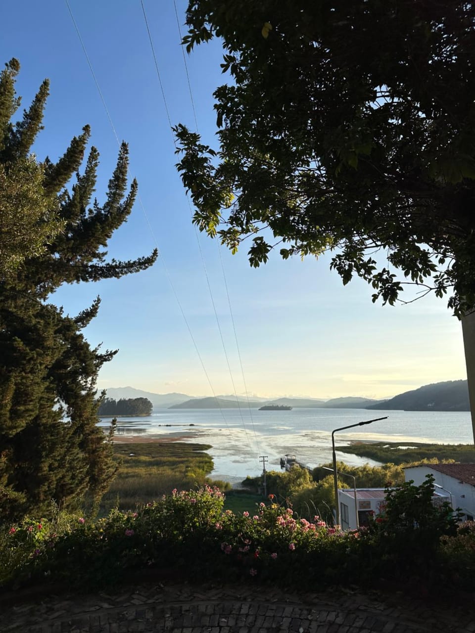 Day, Natural landscape, Lake view