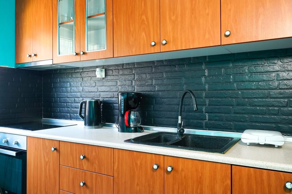 Coffee/tea facilities, Kitchen or kitchenette, dishwasher, pet friendly, stove, kitchen