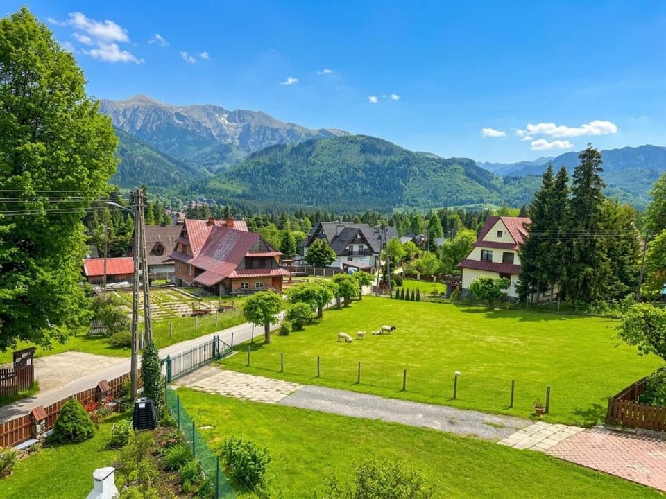 Spring, Day, Neighbourhood, Natural landscape, Garden, Garden view, Mountain view