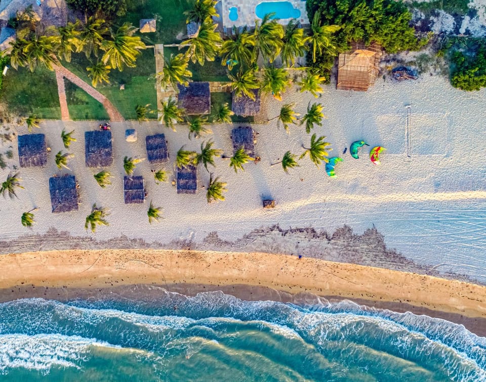 Bird's eye view, Beach