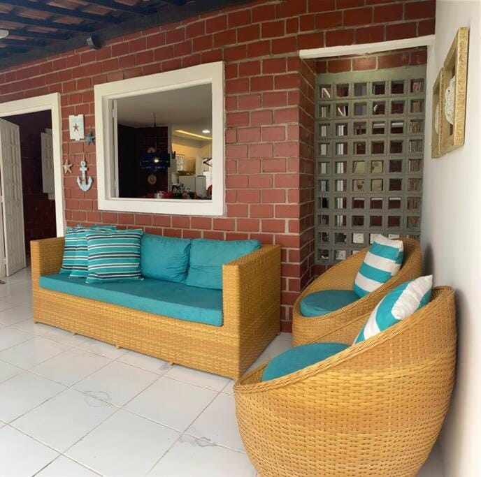 Casa em Tamandaré-Carneiros CondFechado a 100m do mar House in State of Pernambuco, Brazil