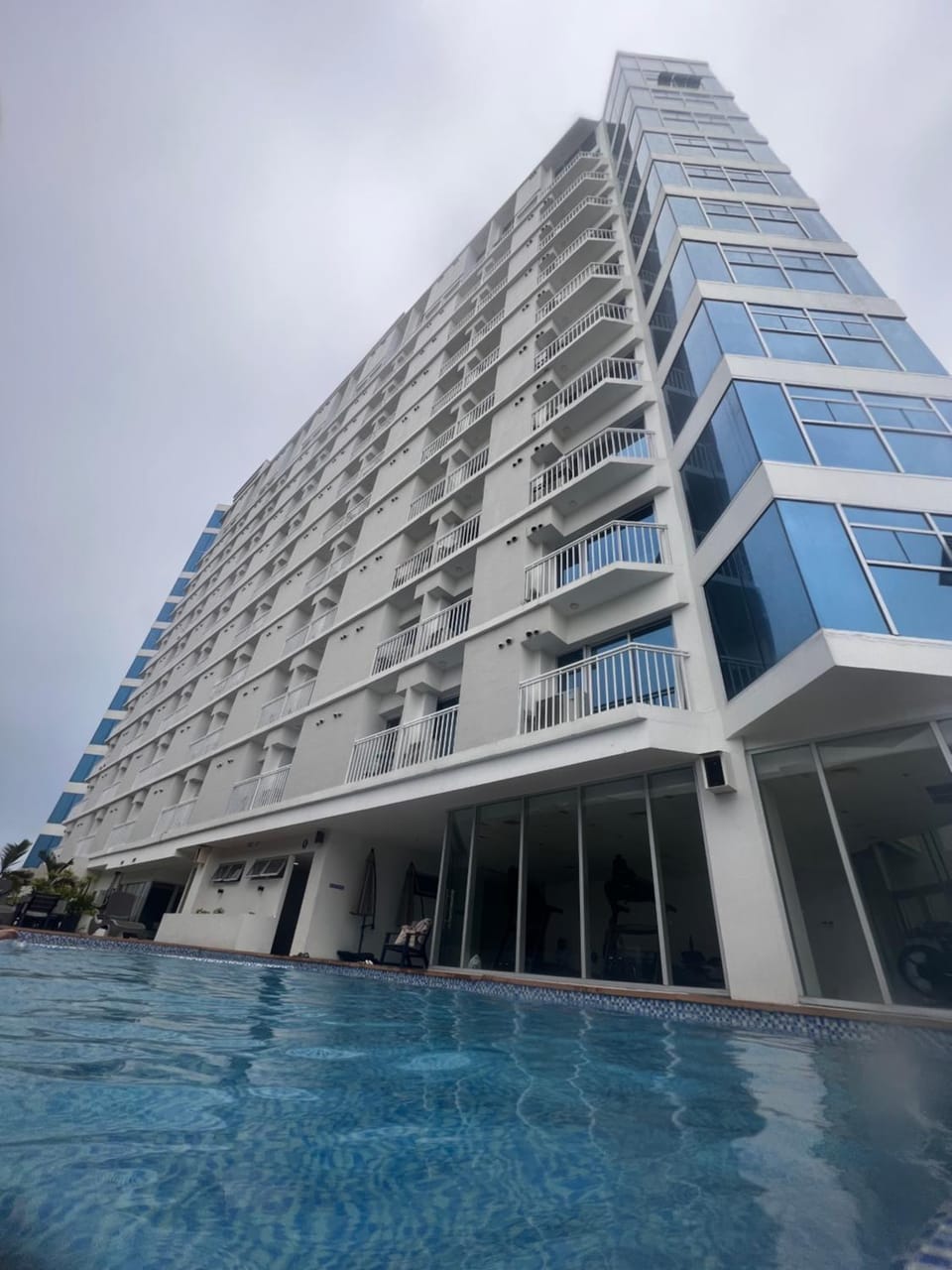 Property building, Pool view, Swimming pool