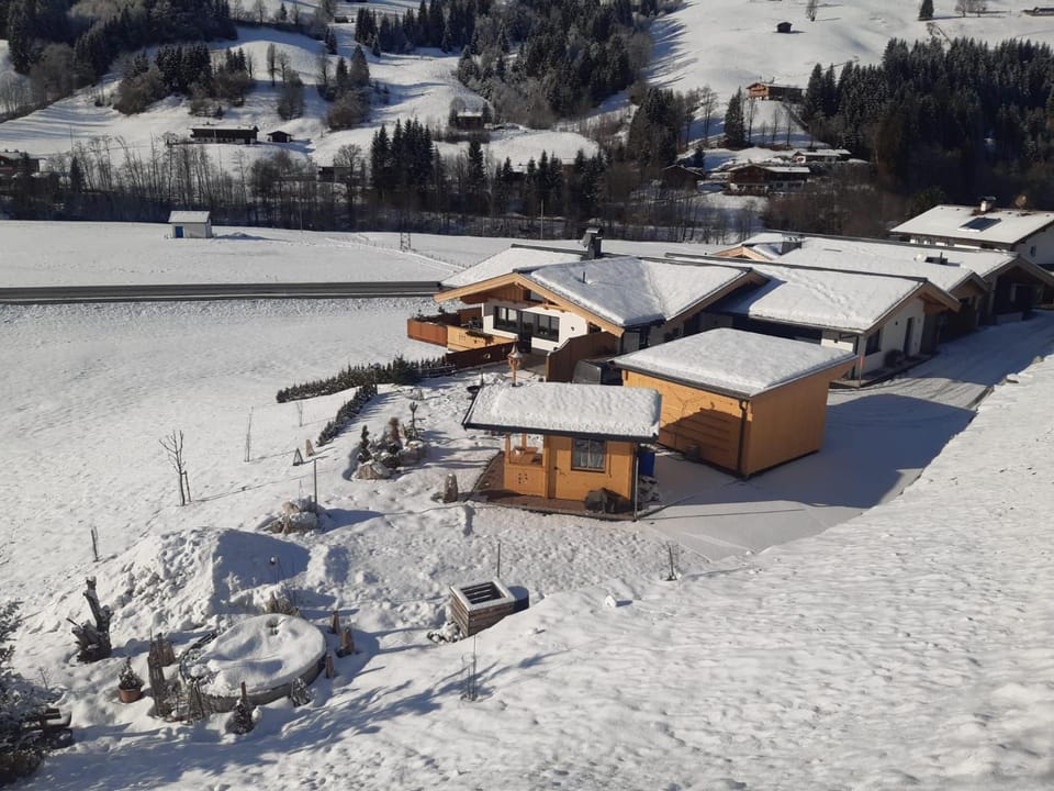 Property building, Day, Natural landscape, Winter