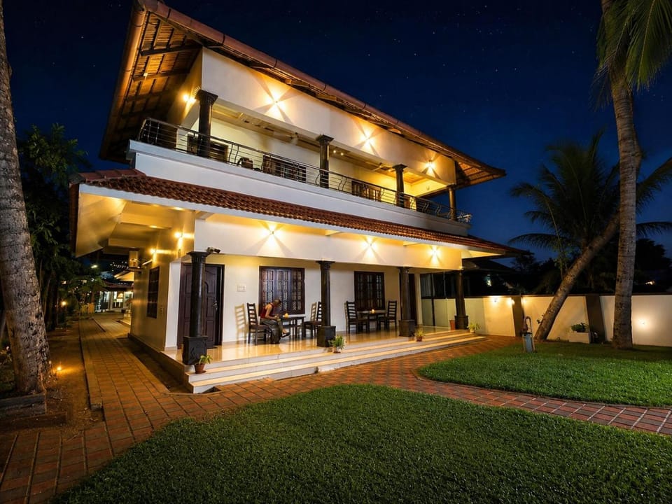 Property building, Garden