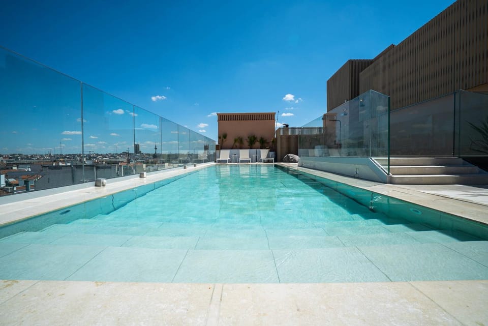 Off site, Balcony/Terrace, Decorative detail, Swimming pool