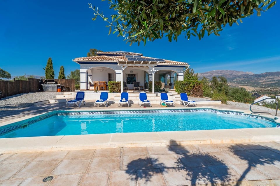 Property building, Living room, Swimming pool