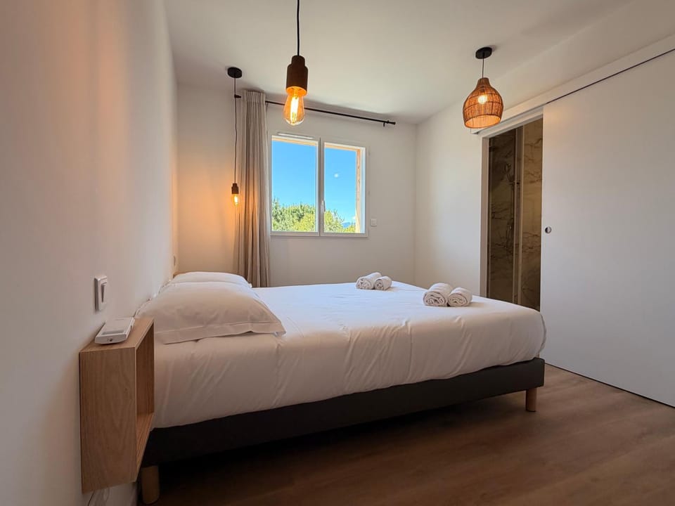 CALA CORSICA - Villas 5 Etoiles T5 Piscine privée - Villa T4 Piscine privée chauffée - Villa T3 Piscine partagée - Internet Fibre - Entièrement Climatisée à Lecci de Porto-Vecchio Cala Rossa House in Porto-Vecchio