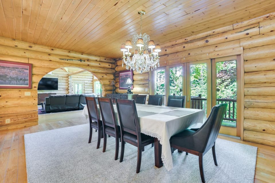 St Marys River Views: Cabin w/ Wraparound Deck! Cabin in Michigan