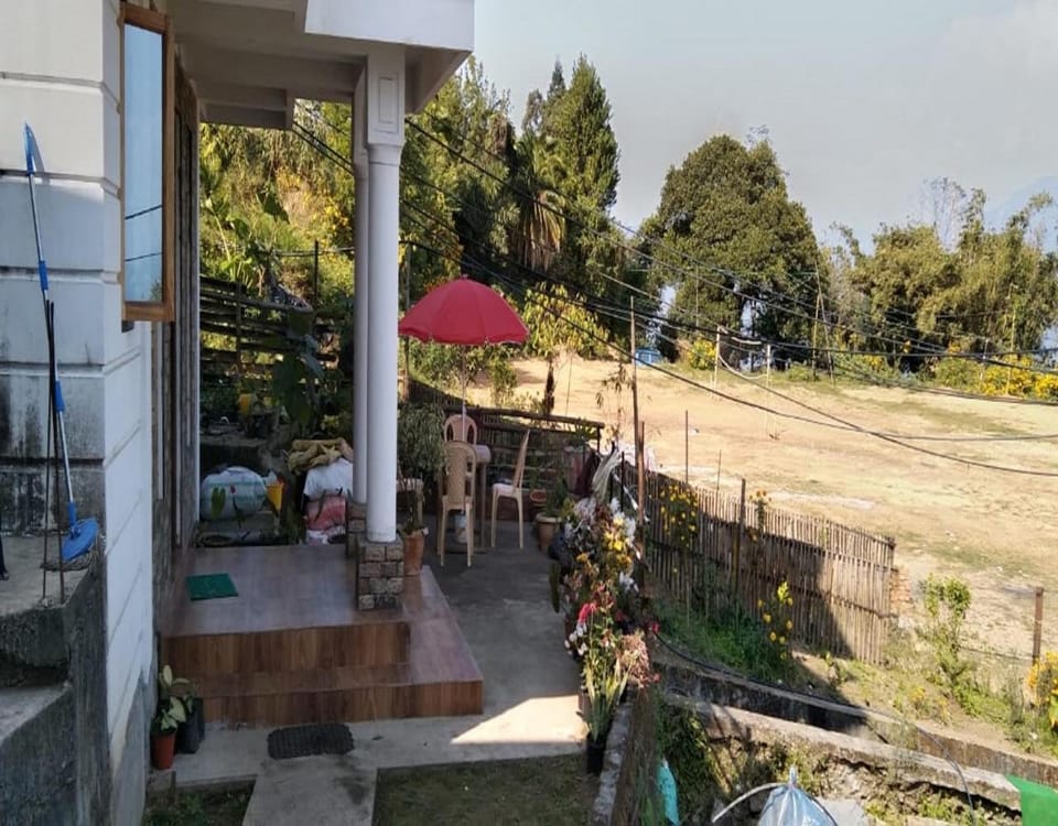 Property building, Garden view