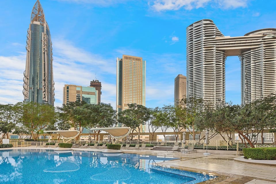 Luxury 2BR with Skyline and Sea Views, Near Burj Khalifa & Dubai Mall Apartment in Dubai
