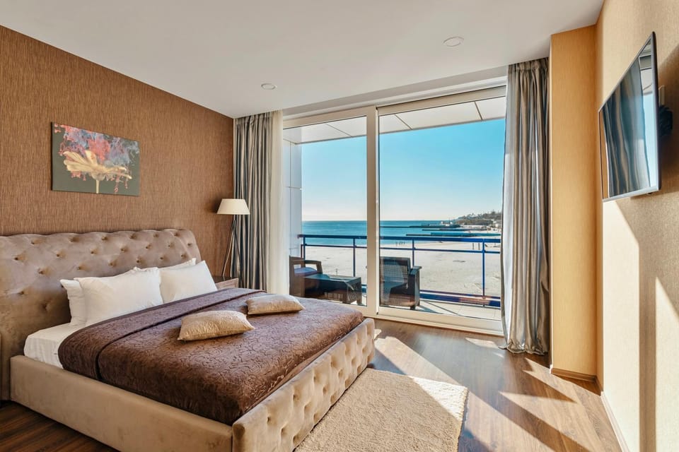 Bedroom, Sea view