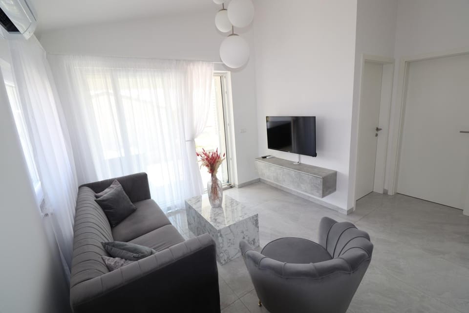 Communal lounge/ TV room, TV and multimedia, Living room, Seating area, air conditioner