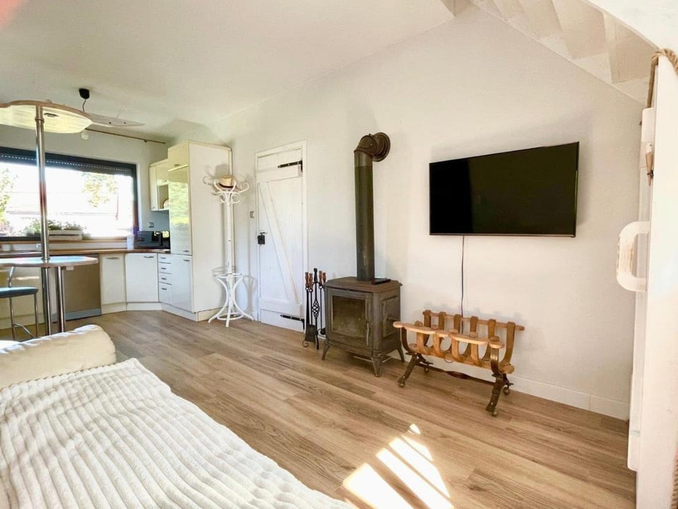 Communal lounge/ TV room, TV and multimedia, Kitchen or kitchenette, Living room, flat iron, kitchen