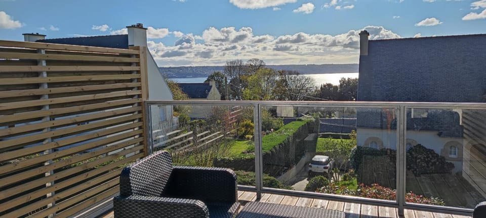 View (from property/room), Balcony/Terrace, Sea view