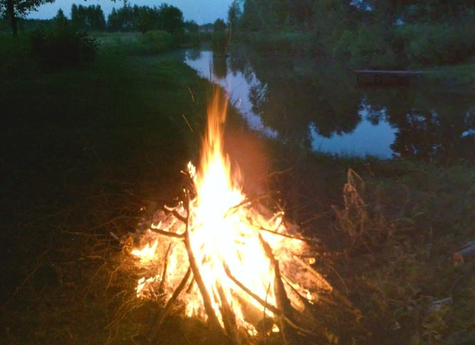 Night, Natural landscape, Activities, Lake view