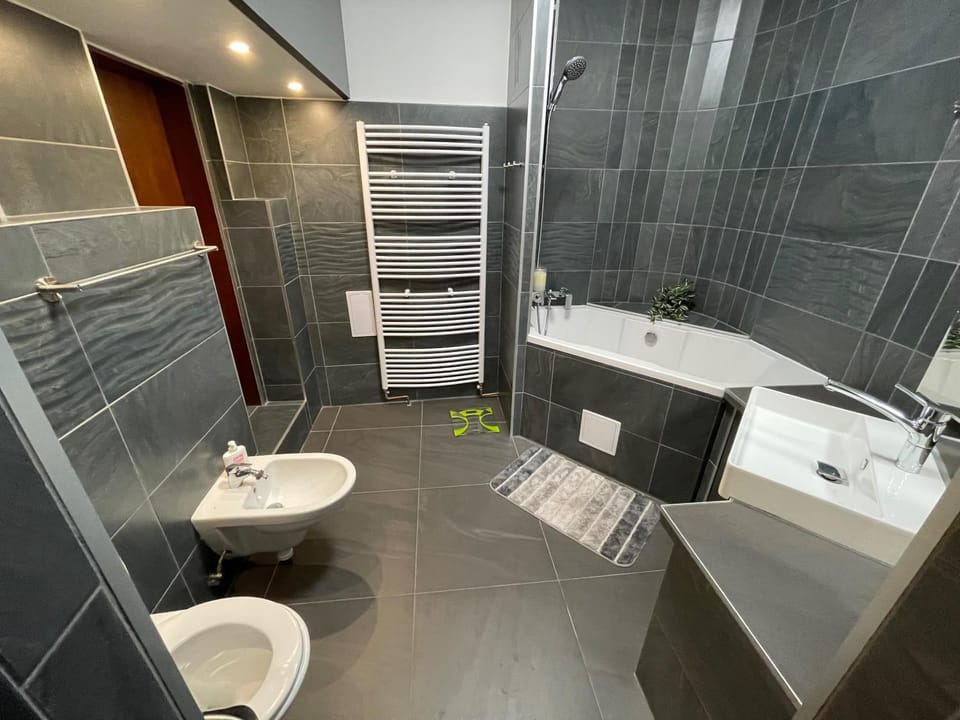 Toilet, Bathroom, Bath, bidet, towels