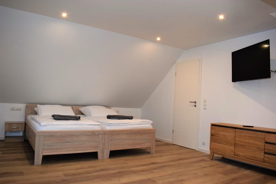 Property building, Living room, Bedroom