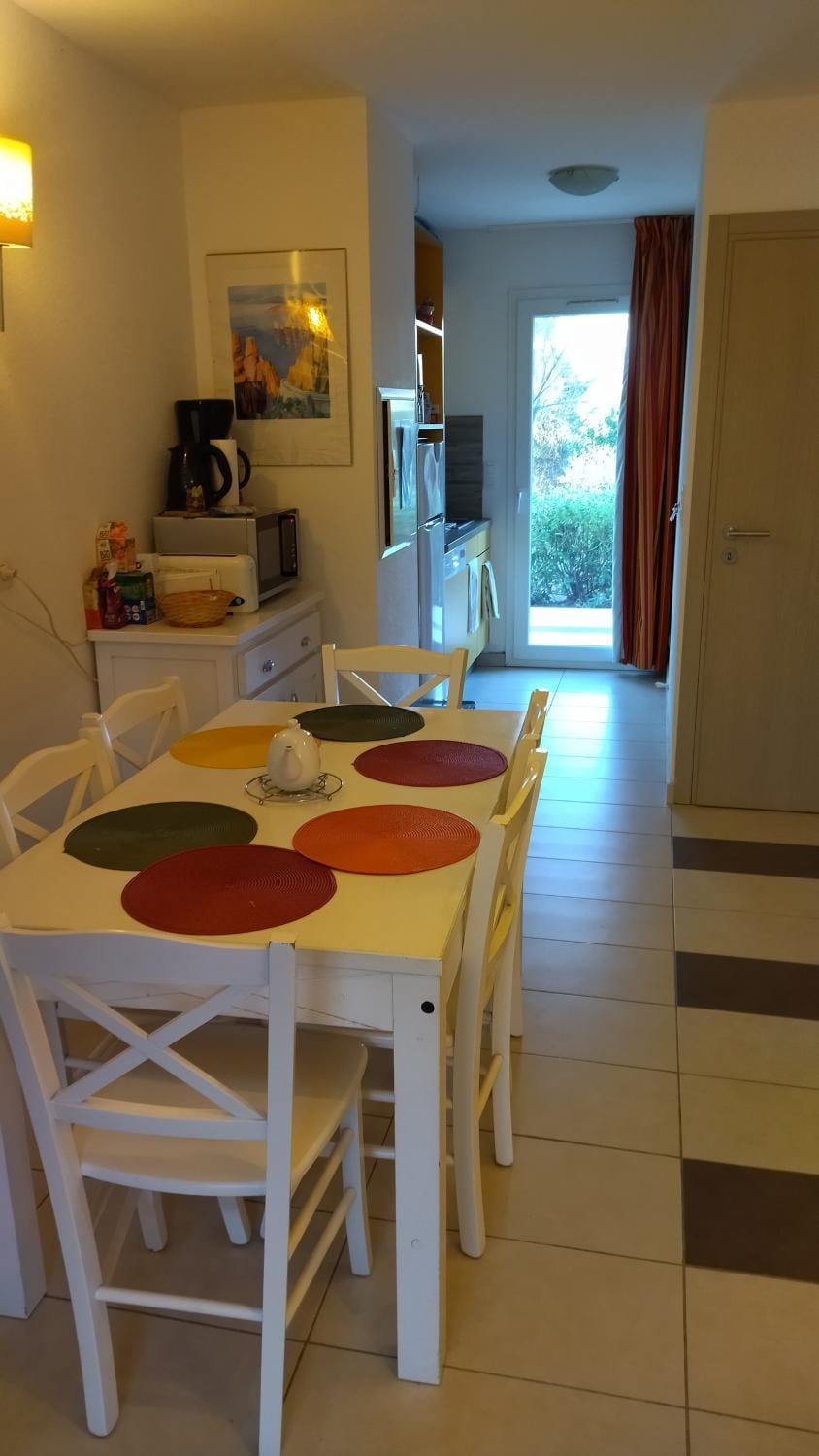 Maison duplex 2 chambres, avec jardin, 800m plage House in Belgodère